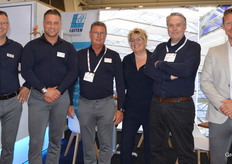 Ruud den Engelsman, Jeremy van der Meer, Nico Luiten, Irmgard Luiten, Kick Jansen and Mitchel van Rijsoort of Luiten Greenhouses. Kick walked into the team photo directly from the broadcast for Chinese TV, with reportedly 150 million viewers.